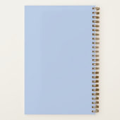 Daydream Journal in Blue mit Wolken Notizblock (Rückseite)