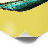 Daydream Mode - Wolf Butterfly Donuts Boot Poster (Ecke)