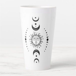 Daydream & Moonbeam Sonnen- und Mond-Latte-Mug Milchtasse