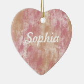 Daydream Pink Keramikornament (Rechts)