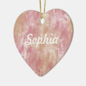 Daydream Pink Keramikornament (Links)