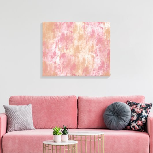 Daydream Pink Leinwanddruck (Insitu (Wohnzimmer))