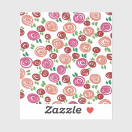 Daydream Roses Aufkleber