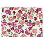 Daydream Roses Große Geschenktüte (Rückseite)