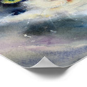 Daydreamer Cat Poster (Ecke)