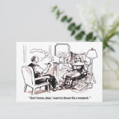 Daydreamer, Ehemann und Ehefrau, Funny Save The Date (Stehend Vorderseite)