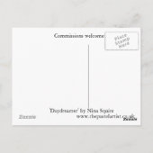 Daydreamer Postkarte (Rückseite)