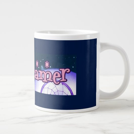 DayDreamer-Tunnel-bohrwagenTasse Jumbo-Tasse (Rechts)