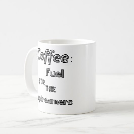 Daydreamer's Delight Coffee Tasse (Vorderseite Links)