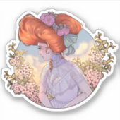 Daydreaming Aufkleber (Vorderseite)