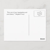 Daydreaming Dog Postkarte (Rückseite)