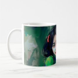 Daydreaming Girl Kaffeetasse