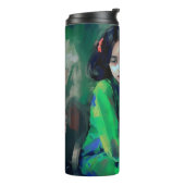 Daydreaming Girl Thermosbecher (Nach links gedreht)