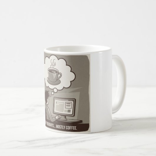 Daydreaming-Kaffeepause Kaffeetasse (VorderseiteRechts)