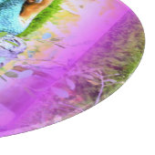 Daydreaming Mermaid Schneidebrett (Ecke)