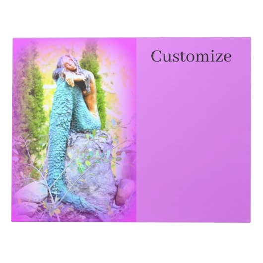 Daydreaming Mermaids Thunder_Cove Notizblock (Vorderseite)