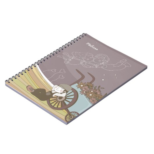 Daydreaming-Notebook Notizblock (Linke Seite)