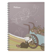 Daydreaming-Notebook Notizblock (Vorderseite)