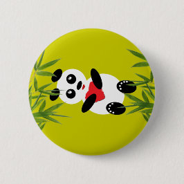 Daydreaming Panda Individuelles Button