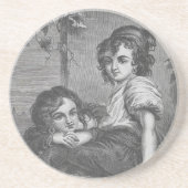 Daydreaming Sandstein Untersetzer (Vorne)