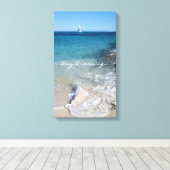Daydreaming - Segelboot - Leinwand (Insitu (Holzboden))