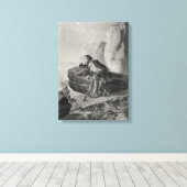 Daydreams Leinwanddruck (Insitu (Holzboden))