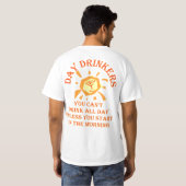DayDrinker glücklich T-Shirt (Schwarz voll)