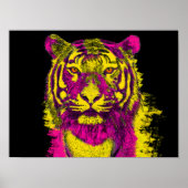 Dayglu-Tigerart Poster (Vorne)