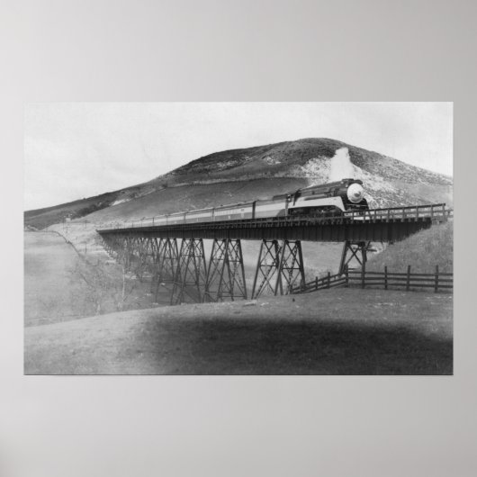 Daylight Limited Bahn über Tressel Poster (Vorne)