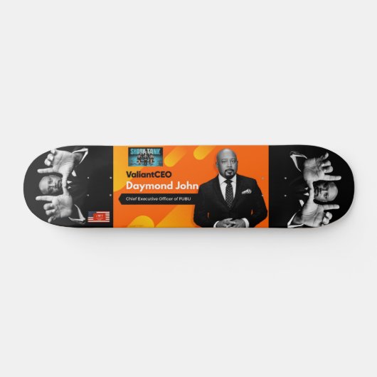 DAYMOND JOHN TRIBUTE JMT 7 3/4" Skateboard Deck (Horizontal)