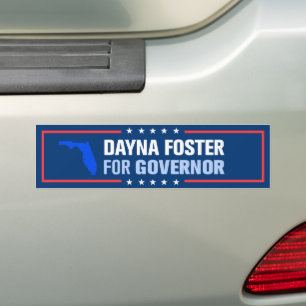 Dayna Foster für den Gouverneur von Florida Autoaufkleber