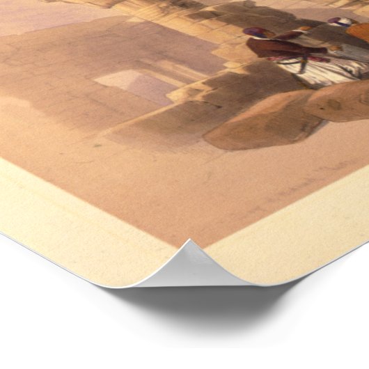 Dayr el Medeeneh—Thebes Poster (Ecke)