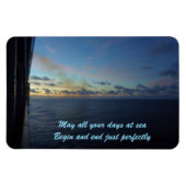 Days at Sea Custom Magnet (Horizontal)