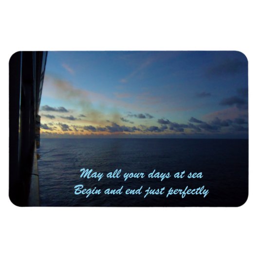 Days at Sea Custom Magnet (Horizontal)