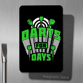 Days Darts - Dart Fan Magnet