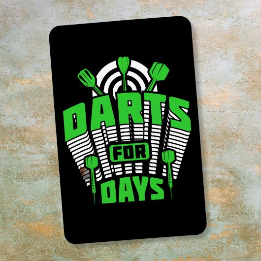 Days Darts - Dart Fan Magnet