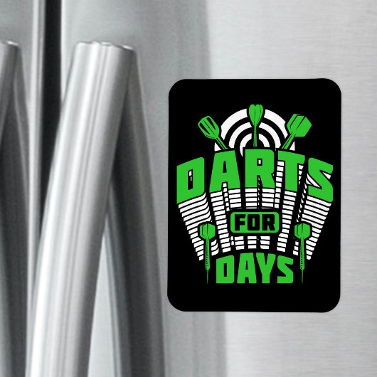 Days Darts for Dart Player Magnet