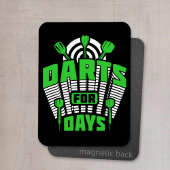 Days Darts for Dart Player Magnet