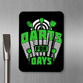 Days Darts for Dart Player Magnet