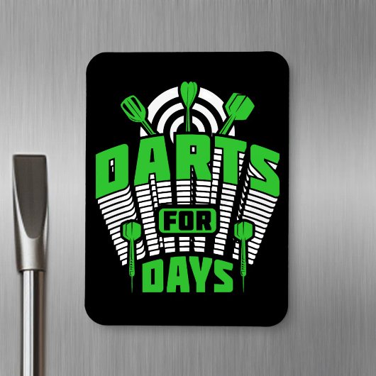 Days Darts for Dart Player Magnet