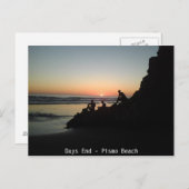 Days End - Pismo Beach Postkarte (Vorne/Hinten)