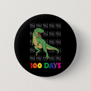 Days School Dinosaur Schultage Ende der Schule Button