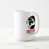Days Until Christmas-14531 Kaffeetasse (VorderseiteRechts)