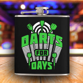 Days Vinyl Wrapped Flask 6 oz. Flachmann
