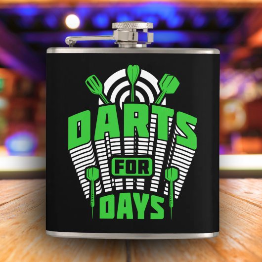 Days Vinyl Wrapped Flask 6 oz. Flachmann