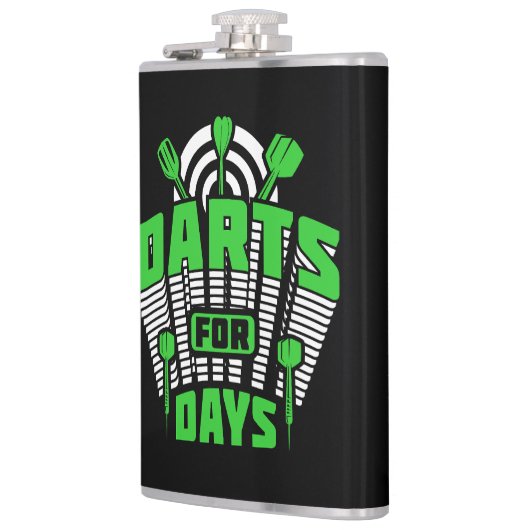 Days Vinyl Wrapped Flask 8 oz. Flachmann (Links)
