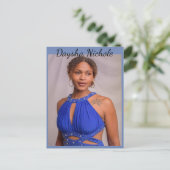 Daysha Nichole McGinnis, Postkarte (Stehend Vorderseite)