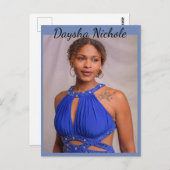 Daysha Nichole McGinnis, Postkarte (Vorne/Hinten)