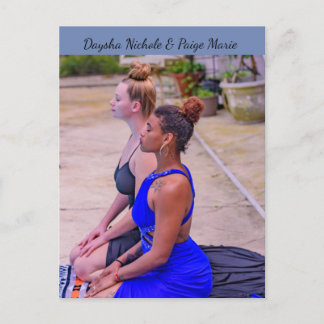 Daysha Nichole & Paige Marie, Postcard Postkarte