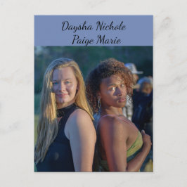 Daysha Nichole & Paige Marie, Postcard Postkarte
